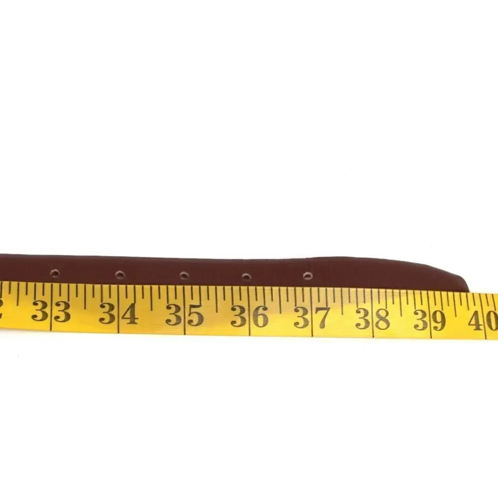 Eddie Bauer BROWN GENUINE LEATHER 3/4